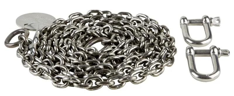 Wilo Anschlagkette Set PCS-CE inkl. 2x Schäkel, Edelstahl, 400 kg, 6 m