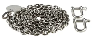 Wilo Anschlagkette Set PCS-CE inkl. 2x Schäkel, Edelstahl, 400 kg, 6 m