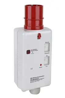 Wilo CEE-Motorschutzstecker MCP 6.3-10 A, Ein/Aus, Phasenwender, 4-polig