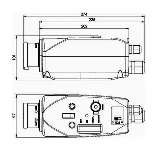 Wilo CEE-Motorschutzstecker MCP 6.3-10 A, Ein/Aus, Phasenwender, 4-polig – Bild 2