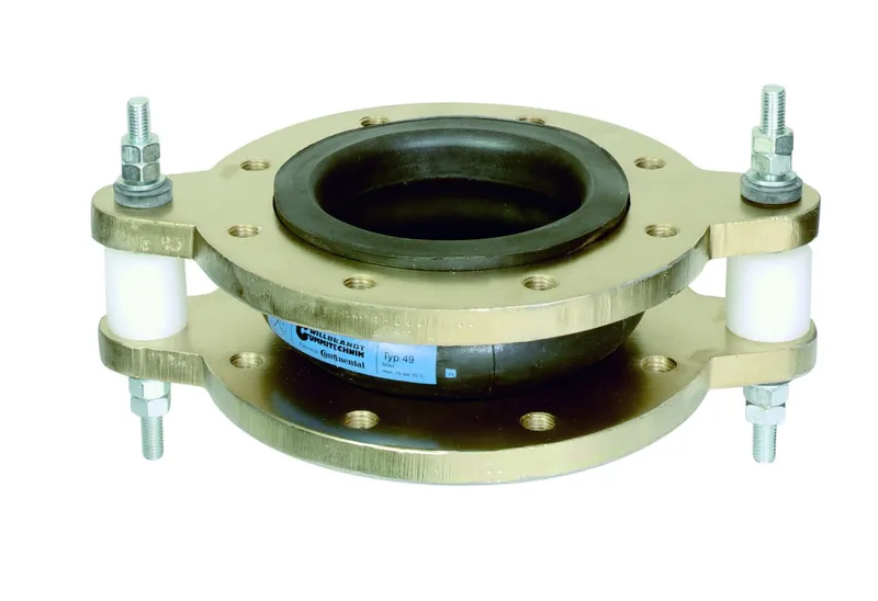 KSB Kompensator Typ 49 blau Ausführung C, DN 50, PN 16