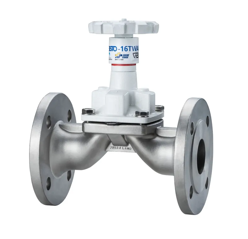 KSB Membranventil SISTO-16 TWA 1.4409, DVGW-Wasser, PN16 DN50
