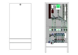 strawa Frischwasser-Wohnungsstation Friwara W32-4L-18-AP 7 Hkr. – Bild 2