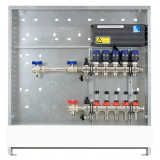 strawa Comfort Anschlussstation FBH-63-H-WMZ-C80-E 7 Hkr.