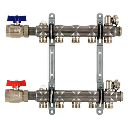strawa Heizkörper-Anschlussverteiler e-class 52 mit SFE, mit 3/4''KH 5 Hkr.
