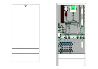 strawa Frischwasser-Wohnungsstation Friwara W22-FBR-18-AP 12 Hkr. – Bild 2