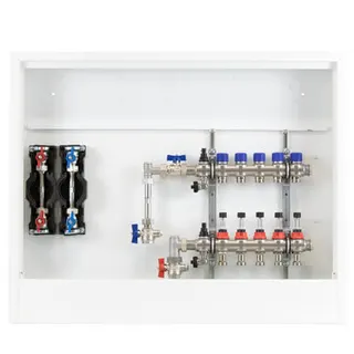 strawa Comfort Anschlussstation FBH-63-V-W2-WMZ-CA 4 Hkr.