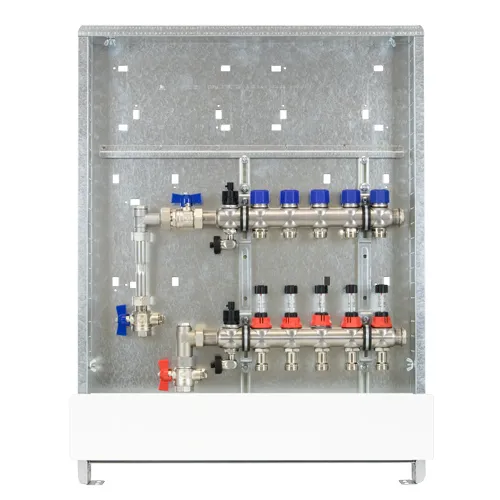 strawa Comfort Anschlussstation FBH-63-V-WMZ-C80 2 Hkr.
