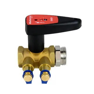 strawa Strangregulierventil Ballorex Vario DN20 mit Rednippel 3/4''AG x 1''AG