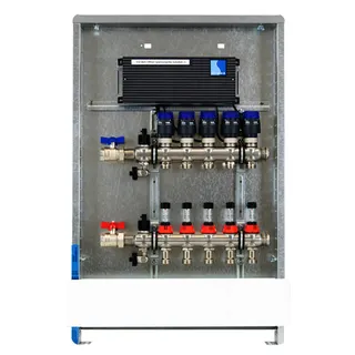 strawa Comfort Anschlussstation FBH-63-H-C80-E 6 Hkr. – Bild 2