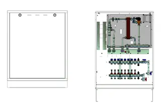 strawa Frischwasser-Wohnungsstation Friwara smart WS17-4L-CU-UP-63 10Hkr.