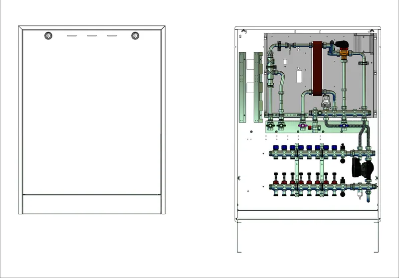 strawa Frischwasser-Wohnungsstation Friwara smart WS17-FBR-CU-AP-63 11Hkr.