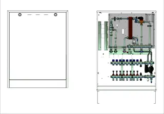 strawa Frischwasser-Wohnungsstation Friwara smart WS17-FBR-CU-AP-63 7 Hkr.