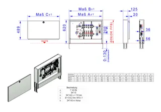 strawa FB-Anschlussstation H 63-W2-WMZ-AP 9 Hkr. – Bild 3