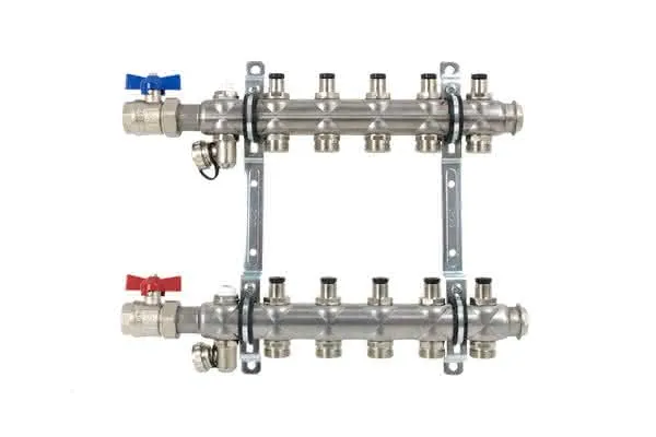 strawa Heizkörper-Anschlussverteiler e-class 55 mit SFE, mit 3/4''KH 6 Hkr.
