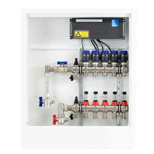 strawa Comfort Anschlussstation FBH-63-V-WMZ-CA-E 8 Hkr.
