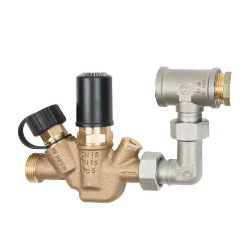 strawa ZV Kemper Multitherm DN15 50-65 Grad C mit Verrohrung