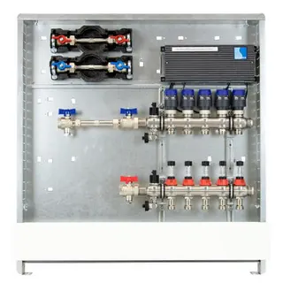 strawa Comfort Anschlussstation FBH-63-H-W2-WMZ-C80-E 5 Hkr.