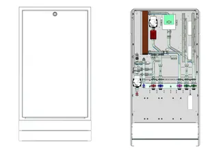 strawa Frischwasser-Wohnungsstation Friwara W22-FBR-UP