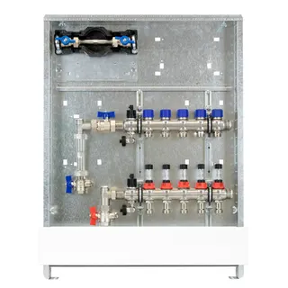 strawa Comfort Anschlussstation FBH-63-V-W1-WMZ-C80 5 Hkr. – Bild 2