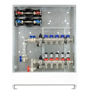 strawa Comfort Anschlussstation FBH-63-V-W2-WMZ-C80 6 Hkr.