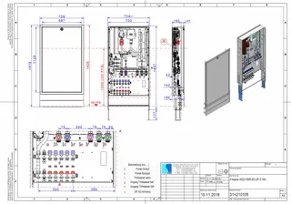 strawa Frischwasser-Wohnungsstation Friwara W22-FBR-63-UP 6 Hkr.