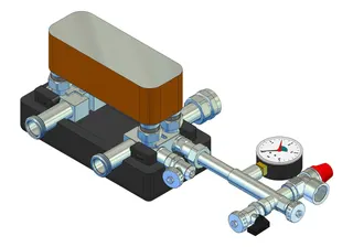strawa strawi 125-25 Systemtrennung PWT 20 kW 1"AG x 1"ÜWM
