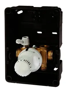 SX Regelbox TH STANDARD Therm.kopf a. G3/4a Eurok. MS, Kst. Bl. weiß