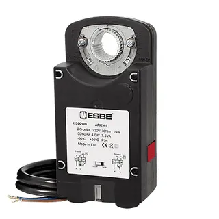 ESBE Stellmotor ARC361 2/3-Pkt, 230VAC/DC, 30Nm, 150Sec./90Grad