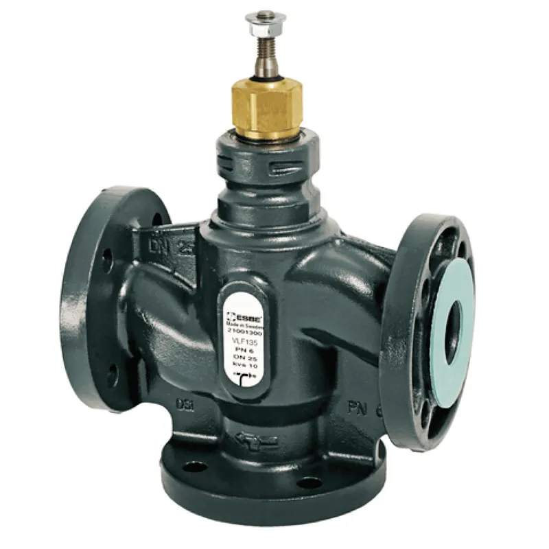 ESBE 3-Wege Linearventil VLF135 DN40, Kvs25, Flansch, PN6