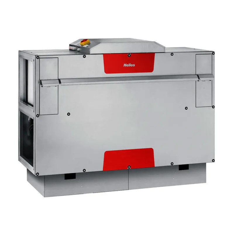 Helios KWL EC 800 S PRO WW KWL-Standg. EC, el. VH, WW-NH AutoByp., Grafikdisp.