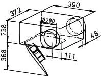 Helios SVR EC 200 A SlimVent EC Radialventilat. 1-PH 50/60Hz regelbar – Bild 2
