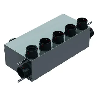 Helios FRS-MVK 5+2-75/160 Multi-Verteilerk., 7 x DN 75, 2 x DN 160