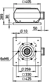 Helios VDW EC 200 Vertikal-Dachventilator, 1-PH, EC-Motor – Bild 2