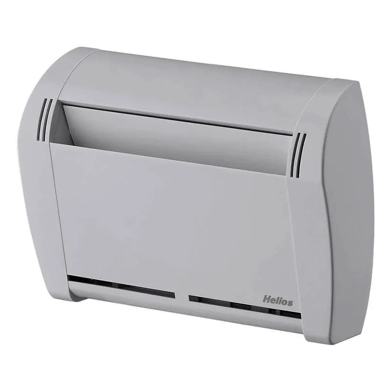Helios ZLA 125 IB HY 6-45 inkl. G2 Innenblende, Feuchtegesteuert 6-45M3/h