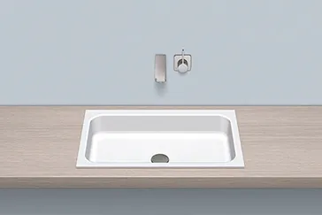 Alape Einbaubecken SR650 2218500 Weiß