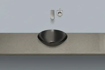 Alape Schalenbecken K360.GS 3501000 Dark Iron
