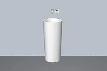 Alape Waschtisch RX400.CO 4507500 Weiß