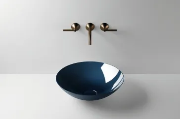 Alape Schalenbecken Aqua 450 3902000 Deep Blue