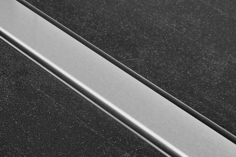 ESS Duschrinne Compact Clean FF Zero 90cm, Sperrwasserhöhe 30mm, Komplettset