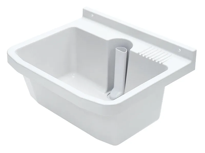 Waschtrog Trend 550 x 450 mm Farbe: weiss-marmoriert