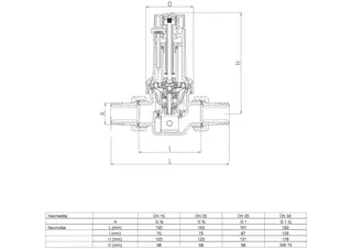 SYR Druckregler 6203 Typ 1, DN 25 – Bild 3