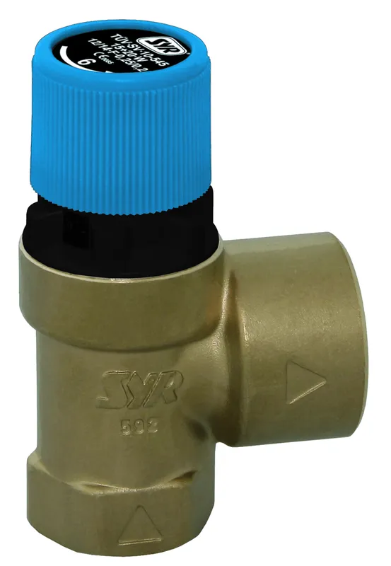 SYR Membran-Sicherheitsventil 2115 DN 50, 6bar Rotguss
