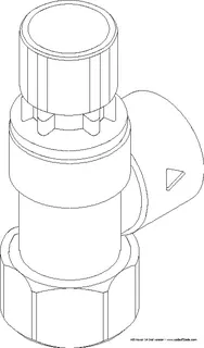 SYR Membran-Sicherheitsventil 2115 DN 40, 8bar Rotguss – Bild 2