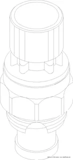 SYR MSV-Austauschpatrone 2116.3 DN 15+20 7bar verchromt – Bild 2