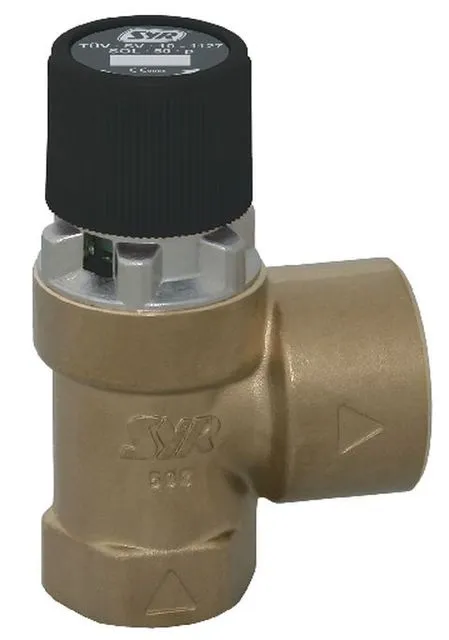 SYR Solar-Sicherheitsventil 8115 DN 20, 6 bar