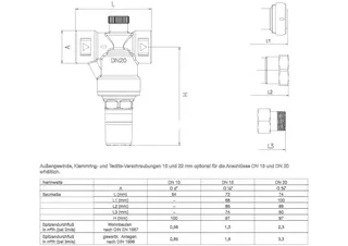 SYR Druckminderer 312 DN 15, 1,5-5,5 bar, messing, AG – Bild 3
