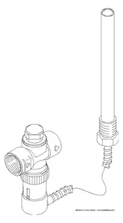 SYR Thermische Ablaufsicherung 3065 DN 20 mit Kapillarrohr 1,3m, 55 C – Bild 3