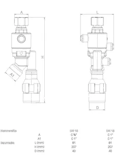 SYR Systemtrenner BA 6600 ST für Standrohre, DN 15 – Bild 3