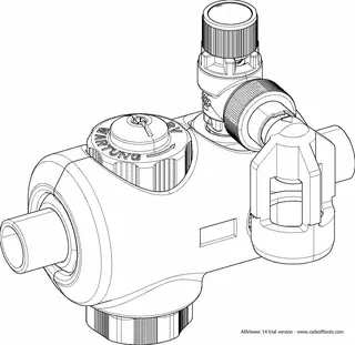 SYR Sicherheitsgruppe SYRobloc Plus 24.2 DN 20, G3/4 8bar rohgelb – Bild 2